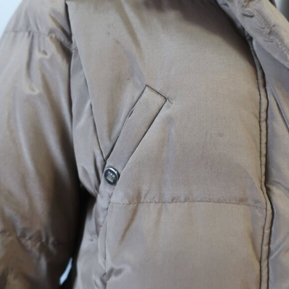 Womens Weekend MaxMara Bronze Heavy Padding Puffer Jacket Coat 8 - Picture 10 of 16